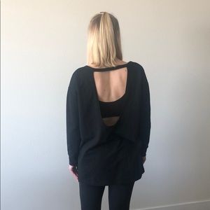 Black sweatshirt